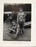 Original Old Vintage Print Yong Married Couple Sair Photograph C1931 20th