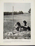 Original Old Vintage Print Seasons Borneo Sowing Seads Photograph C1931 20th