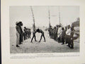 Original Old Vintage Print Nicobarese Wrestling Match Photograph C1931 20th
