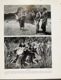 Original Old Antique Print Marriage Burman Tradition Culture Photogaph