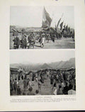 Original Old Vintage Print Photo C1931 Carnival Procession Chinea Festivals 20th