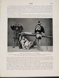 Original Old Antique Print Photo Mode Travelling Interior Palaquin Japan