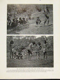 Original Old Antique Print Invocation Kande Yaka Bilinde Photograph Sahman
