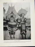 Original Old Vintage Print Malayan Exorcists West Coast C1931 Photo Art 20th