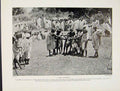 Original Old Vintage Print Toda Funeral Buffalo Photograph Fine C1931 20th