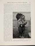 Original Old Antique Print Peculiar Dress Dogras Hindu Himalayas Photo
