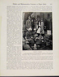 Original Old Vintage Print Krishna Worship Indian Lent Christmas C1931 Photo