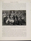 Original Old Vintage Print C1931 Festival Dress Chamba Kashmir Photograph 20th