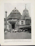 Original Old Vintage Print Temple Juggernaut Puri Photograph C1931 20th Century