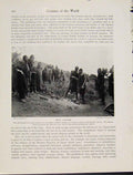 Original Old Antique Print Trial Custom Photograph British East Africa Photo