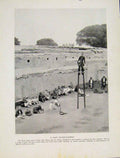 Original Old Antique Print Kirgiz Women Sarts Ramazan Bread Fine Art