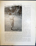 Original Old Vintage Print Boy Crossbow Syria Shorrting Birds C1931 20th