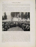 Original Old Antique Print Russian Pilgrims Abrahams Oak Hebron Photograph