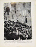 Original Old Antique Print Neby Musa Procession Garden Gethsemane Greece