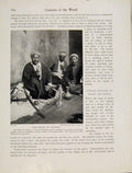 Original Old Antique Print Sheikh Ascalon Philistine Sword Photograph