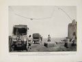 Original Old Antique Print Muhammadan Prayers Morning Midday Afternoon Sunset