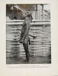 Original Old Vintage Print Mangyan Man Bulalakao Mindoro Birde C1931 20th