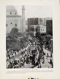 Original Old Antique Print Fellah Wedding Egypt Gellah Bride Fine Art