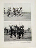 Original Old Antique Print Cicatrization Latuka Tribe Egypt Nile Tribe