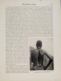 Original Old Antique Print Cicatrization Latuka Tribe Congo Marking Art