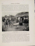 Original Old Vintage Print Dancing Girls Mendi Peope Fine Art Photo 1931 20th