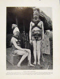 Original Old Vintage Print Bundu Initiates Dancing DressFine Art C1931 20th