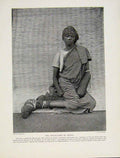 Original Old Antique Print Juju Continence Ekoi Tribe Southern Nigeria