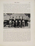 Original Old Vintage Print Head Hunters Wives West Africa Nigeria C1931 20th
