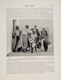 Original Old Antique Print Bori Performance Mai Aska Jinn North Africa