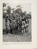 Original Old Vintage Print Fashion Kisumu Kavirondo Traders Kisumu 1931 20th