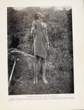 Old Vintage Print Veiling Sutom Lamu Uganda Baziba Basukuma Fine Art 1931 20th