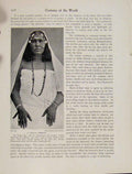 Original Old Vintage Print Galla Wman Abyssinians Somalia C1931 Africa 20th