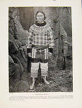 Old Vintage Print Sepulchre Buried Man Possessions Opened Grave C1931 Art 20th