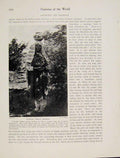 Original Old Vintage Print Pueblo Indian Woman Photo C1931 Water Jar 20th
