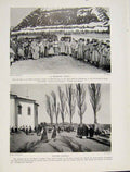 Original Old Antique Print Austria Hungary Costumes Veldes District Ladies
