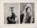 Original Old Vintage Print Engagement Runo Bride Weeping Weepers C1931 20th