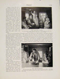 Original Old Vintage Print Courtship Candel Fortune Teller C1931 Photo 20th
