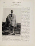 Original Old Antique Print Greek Peasant Picturesque Men Skirt Leather Shoe