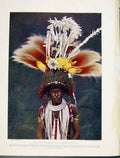 Old Antique Print Roro Chief Decorated Ceremonial Dance Tribe Indian Art