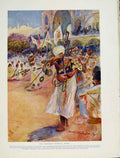 Original Old Vintage Print Mohurrum Festival Persia Color Fine Art C1931 20th