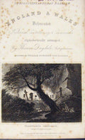 Original Old Antique Print Dugdale C1845 Warkworth Heritage England Victorian