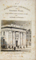 Original Old Antique Print Dugdale C1845 New Gresham College London Victorian