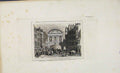 Original Old Antique Print Dugdale C1845 West Side Temple Bar London Victorian