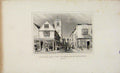 Original Old Antique Print Dugdale C1845 Ipswich The Church St Lawrence 19th