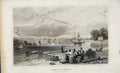 Original Old Antique Print C1845 Dugdale Plymouth Sound And Mount Edgcombe 19th