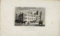 Old Antique Print Dugdale C1845 St James Palace London Engraved Plate Art 19th