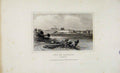 Original Old Antique Print C1845 Dugdale City Carlisele Cumberland Victorian