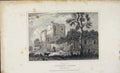 Original Old Antique Print Dugdale C1845 Goodrich Castle Herefordshire England