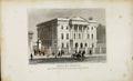 Original Old Antique Print C1845 Dugdale Fine Art Apsley House Duke Seat 19th