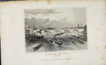 Original Old Antique Print C1845 London Bridge England Dugdale Fine Art 19th